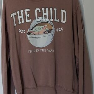 EUC: Grogru/The Child Crewneck Sweatshirt L Brown